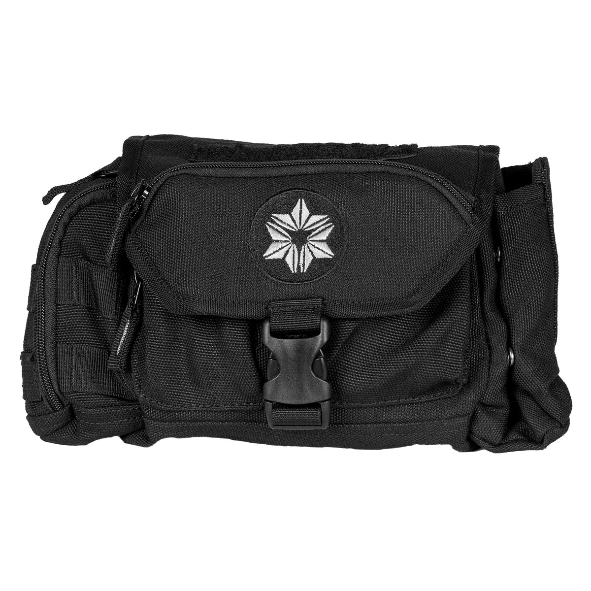 Black Datsusara Hemp Joe Rogan Utility Bag   