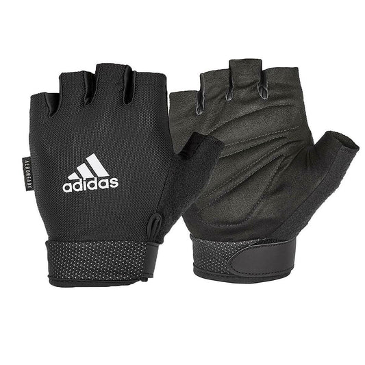 Adidas Essential Adjustable Training Gloves Black/White ADGB-1242