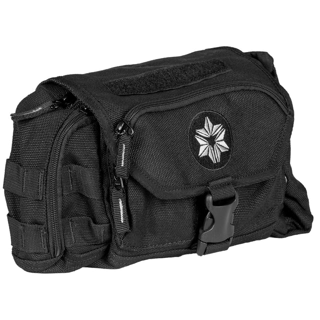 Black Datsusara Hemp Joe Rogan Utility Bag   