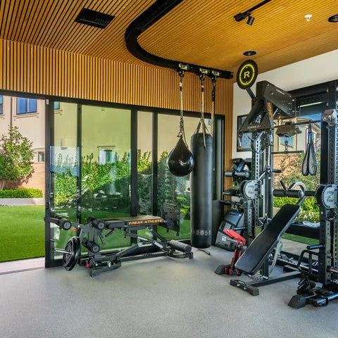 Pro Mountings equipment installed in a training space