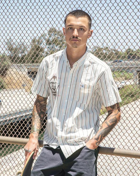 Athlete wearing RVCA apparel