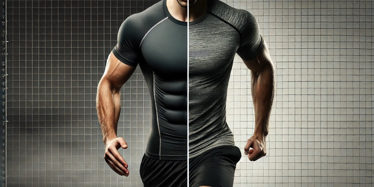 Compression Tee VS Regular Tee