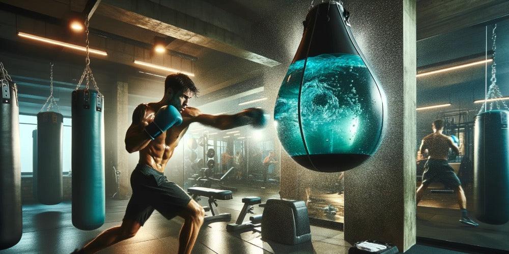 Saco De Boxeo De Agua Para Entrenamiento - Bolsa De Impacto Rellenable, Con Gancho, Ideal Para Niños Y Adultos