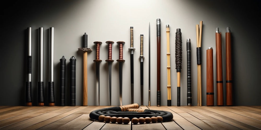 martial arts training weapons