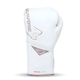 Bravose Titan Grip BBBOFC Horsehair Professional Fight Gloves White