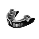 Opro Silver Grillz Self-Fit Mouth Guard Black/Silver