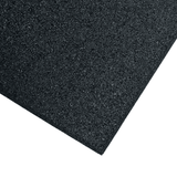 Sprung 30mm PRO Rubber Gym Floor Tiles - Heavy Duty - Black
