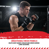 Bravose MMA Boxing Gloves Black