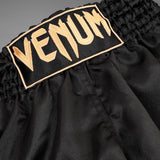 Venum Classic Muay Thai Shorts Black/Gold - detail