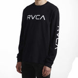 RVCAビッグRVCAロングスリーブTシャツ
