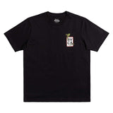 Чорна футболка RVCA Snake Eyes