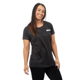 Graues Tatami-Kampfweise Damen trocken Fit T-Shirt