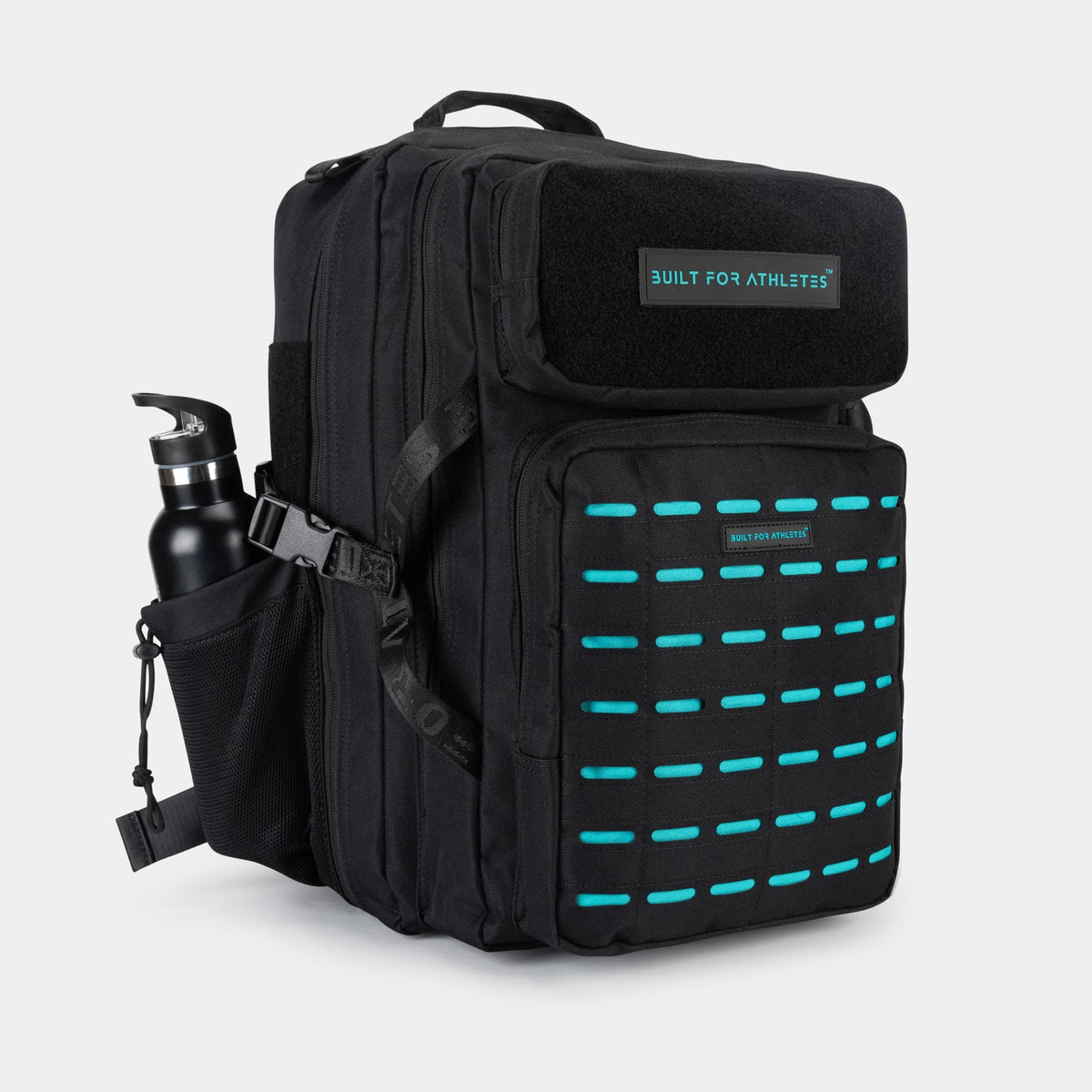 Built For Athletes Hero 3.0 45L Backpack Black/Aqua