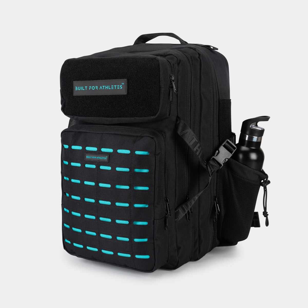 Built For Athletes Hero 3.0 45L Backpack Black/Aqua