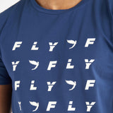 Fly Monogram Tee Navy