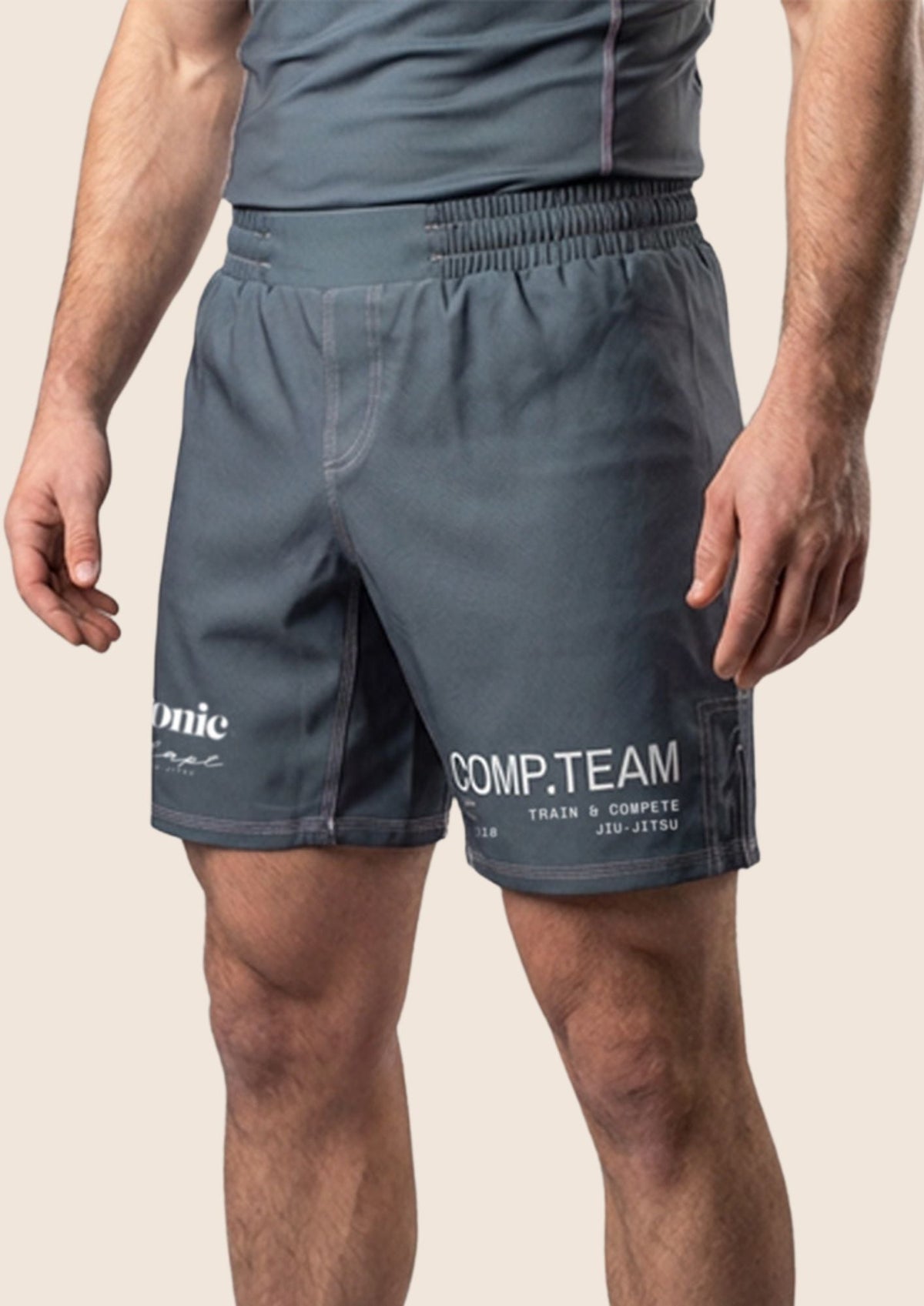 Adapt Jiu-Jitsu Neutonic x Adapt Comp Team Shorts Gunmetal Grey