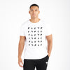 Fly Monogram Tee White