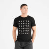 Fly Monogram Tee Black