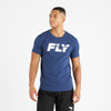 Fly Big Logo Tee Blue
