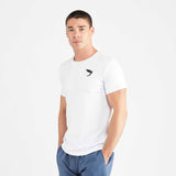 Fly Small Logo Tee White