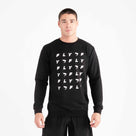 Fly Monogram Jumper Black