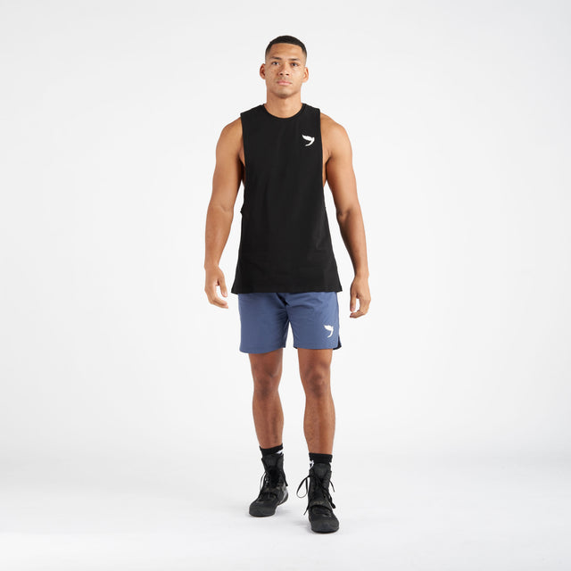 Fly Small Logo Tank Black