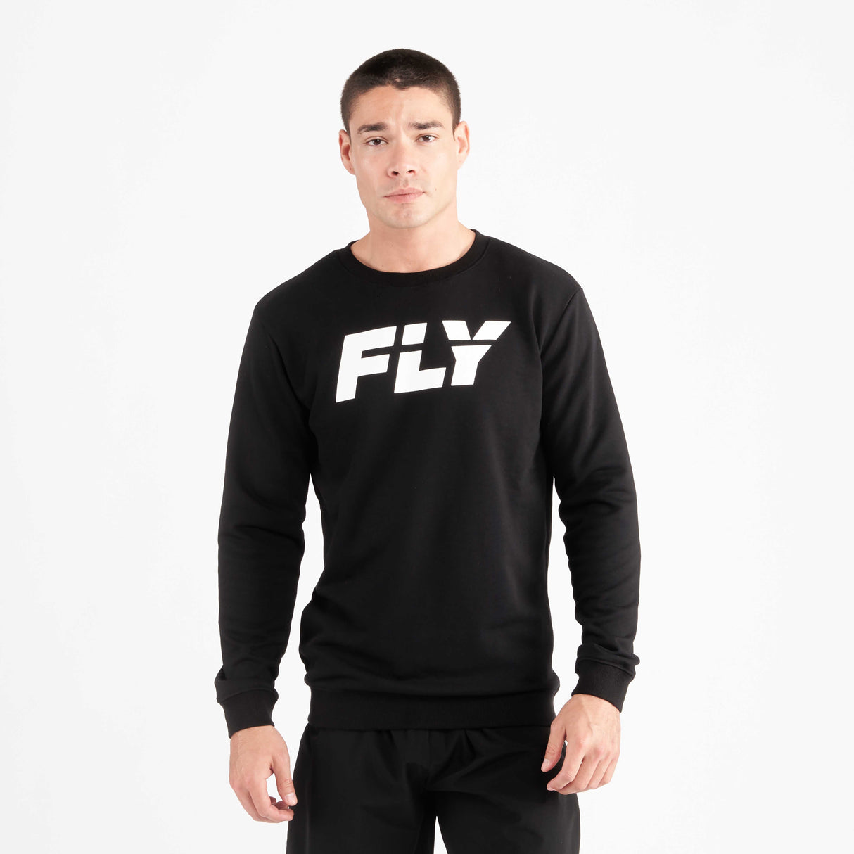 Fly Big Logo Jumper Black