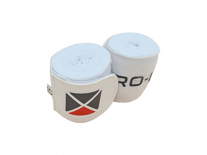 Pro-Box Printed Hand Wraps White