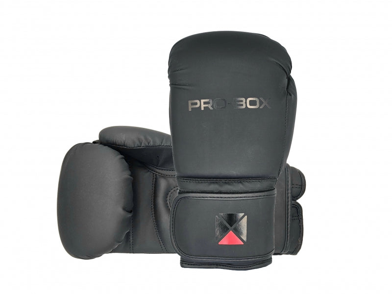 Pro-Box Club Junior Sparring Gloves Matt Black
