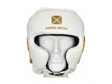 Pro-Box Champ Spar Head Guard White/Gold