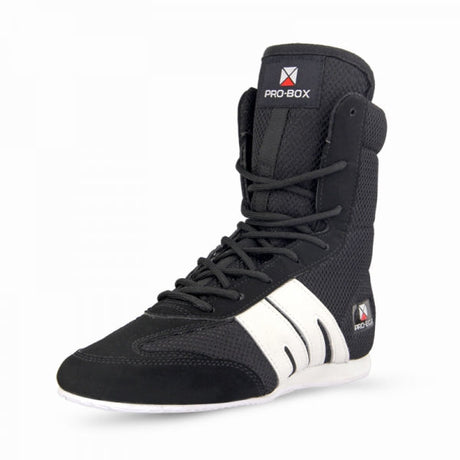 Pro-Box Classic Junior Boxing Boots Black/White