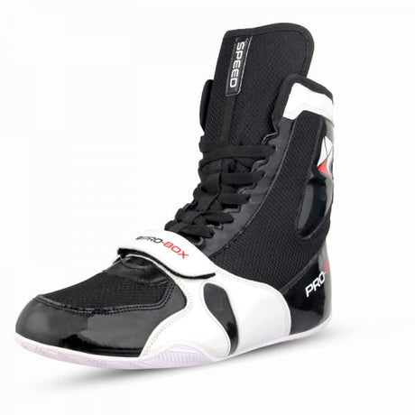 Pro-Box Speed Junior Boxing Boots Black/White