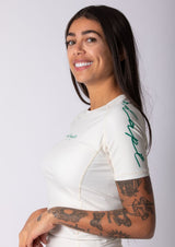 Adapt Jiu-Jitsu Womens Classic Rash Guard Irish Cream