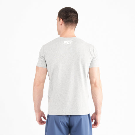 Fly Monogram Tee Grey