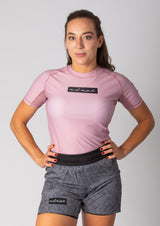 Adapt Jiu-Jitsu Womens Original Rash Guard Pink