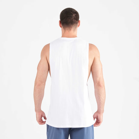 Fly Small Logo Tank White