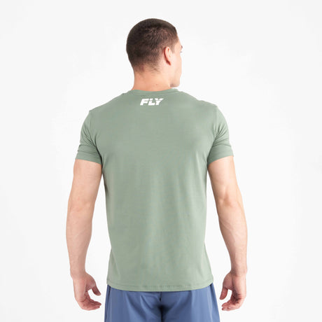 Fly Big Logo Tee Green