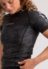 Adapt Jiu-Jitsu Womens Prism Rash Guard Black