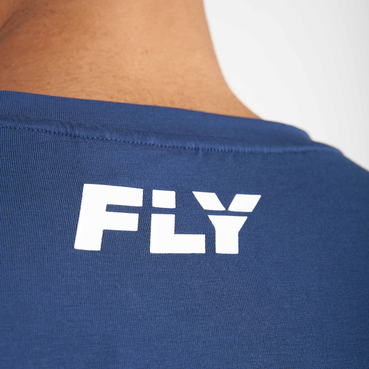 Fly Monogram Tee Navy