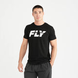 Fly Big Logo Tee Black