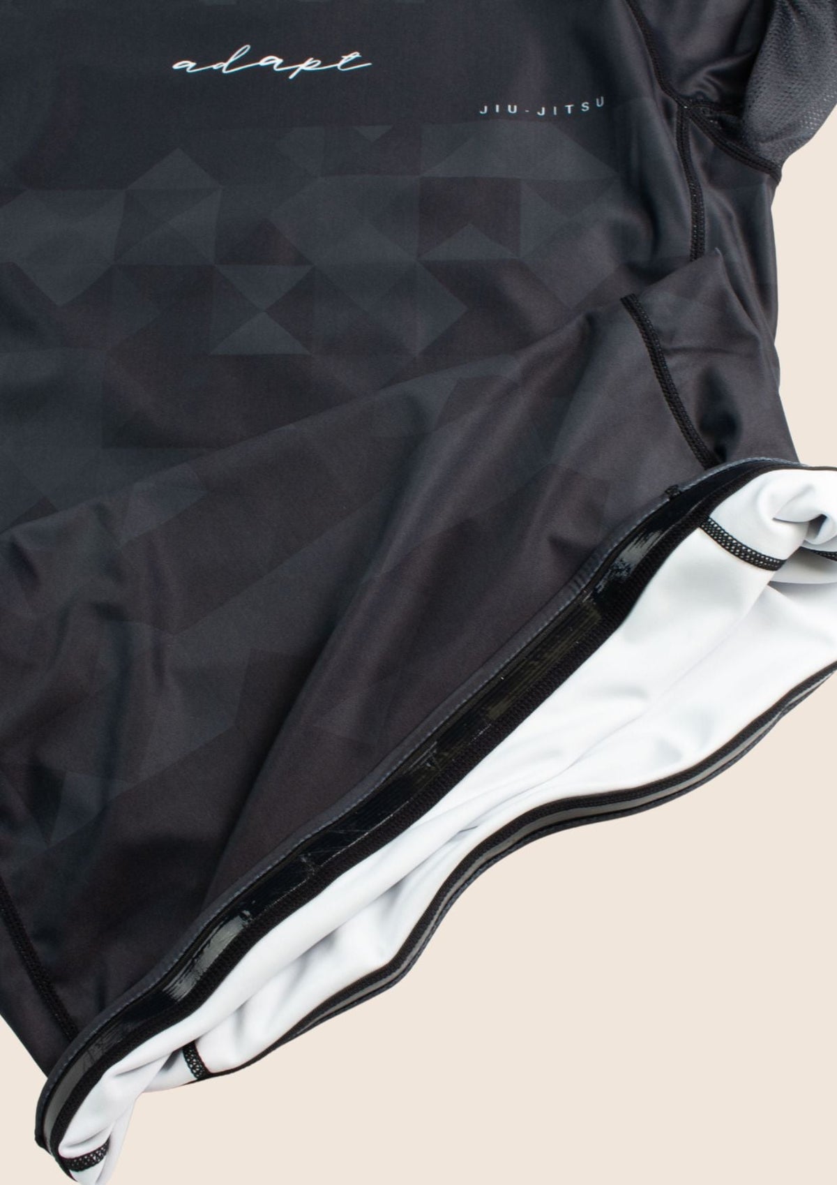 Adapt Jiu-Jitsu Mens Prism Rash Guard Black