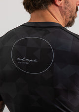 Adapt Jiu-Jitsu Mens Prism Rash Guard Black