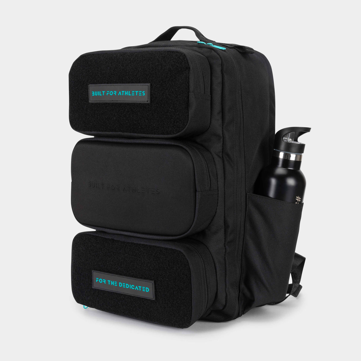 Built For Athletes Hybrid 35L Backpack Black/Aqua