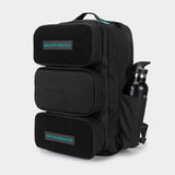 Built For Athletes Hybrid 35L Backpack Black/Aqua
