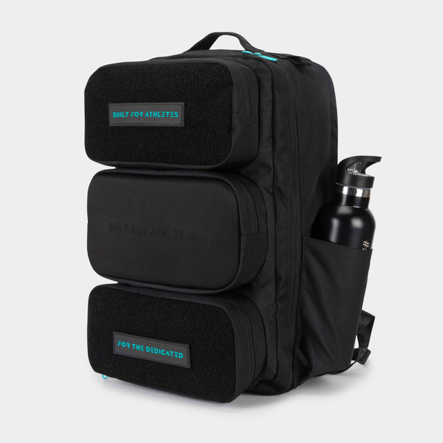 Built For Athletes Hybrid 35L Backpack Black/Aqua