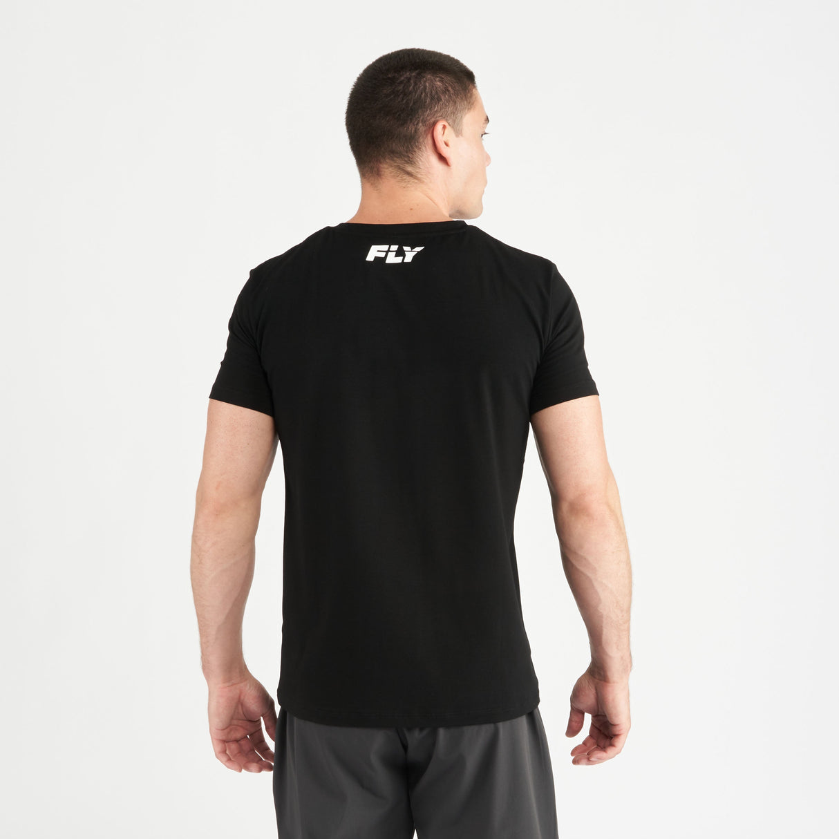 Fly Big Logo Tee Black