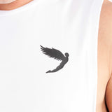 Fly Small Logo Tank White