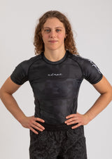 Adapt Jiu-Jitsu Womens Prism Rash Guard Black