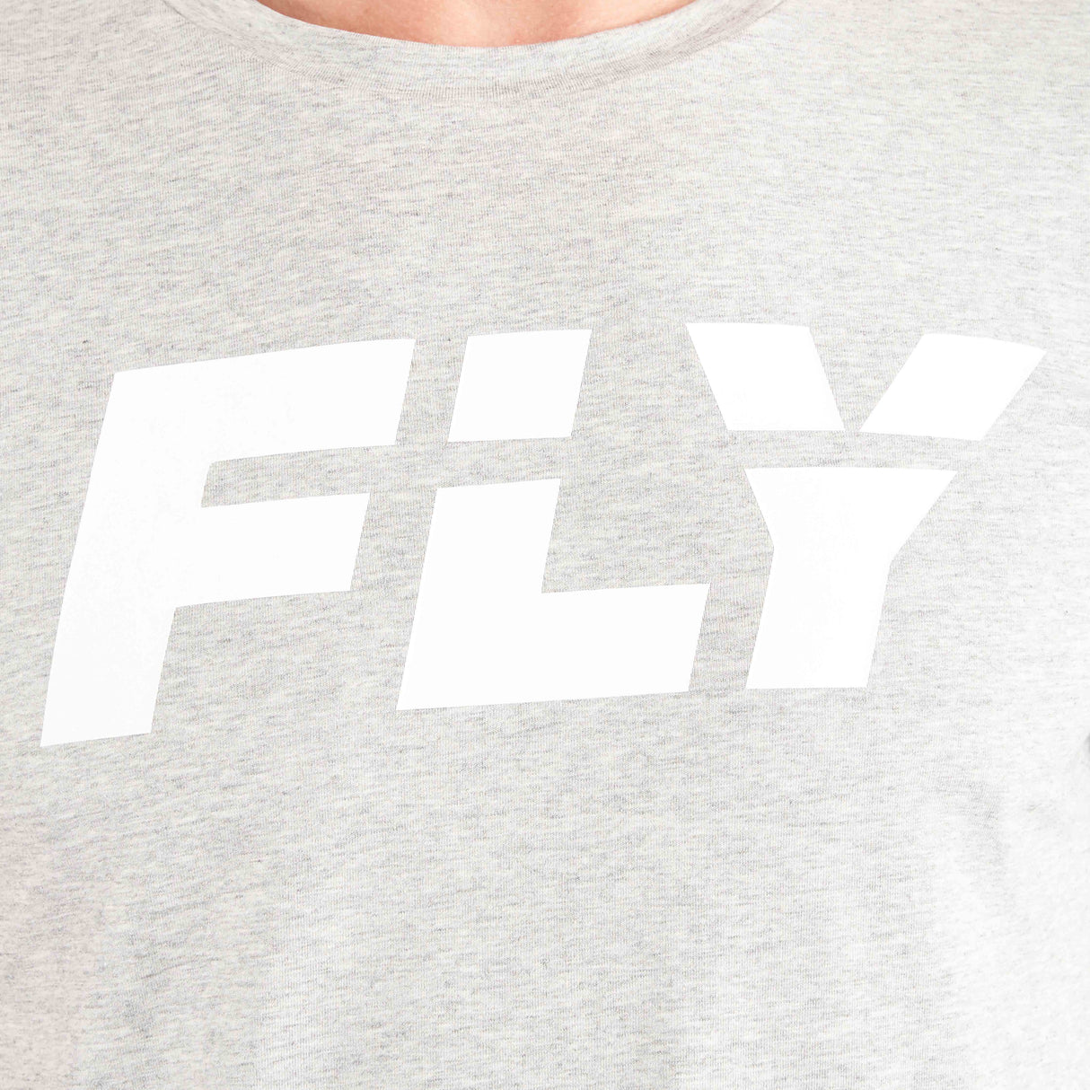 Fly Big Logo Tee Grey