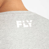 Fly Small Logo Tee Grey